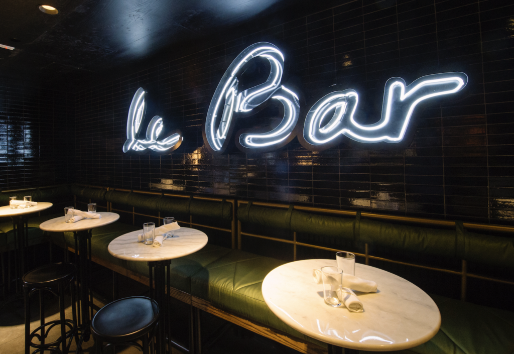 Le Bar located at Le District